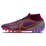 Nike Mercurial Superfly 9 &Uuml;marpea Mugav AG (Kummist l&uuml;hikesed trukid) Jalgpallijalatsid Unisex Jalgpallijalatsid Lilla DO9343-694 40.5
