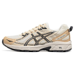 Asics Gel-Venture 6 Hingavad Haarduvusega Vastupidavad Madalad Vabaaja Jooksujalatsid Naiste toss Valge Beež 1012B359-105 35.5