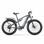 26 1000W(Tipp) K&otilde;rgema raamiga elektriratas 48V17.5Ah ja 3,5 v&auml;rviekraan, kahekordsed ketaspidurid ja Shimano 7-k&auml;iguline, t&auml;isvedrustus ja tagumine pakiraam Pedelec MX05: 500W 48V17.5Ah hall