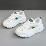 K6713 Uued valged kingad naistele &otilde;&otilde;nsad hingavad suvised paksud p&otilde;hjaga k&otilde;rgust suurendavad lauajalatsid vabaajajalatsid Naiste tossud 40