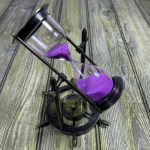 Messingist liivakell kompassiga, kodudekoor, kontoridekoor, lauakaunistus