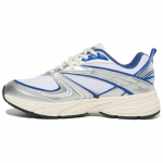 FILA Interrun kerged ja mugavad Y2K retro jooksujalatsid, madala s&auml;&auml;rega, vabaajajalatsid, unisex tossud, valged, h&otilde;be-sinised, 1RM02699G150 39