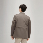 Qipai Men's Winter Casual Three-Proof Padded Jacket 4XL