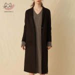 Snuofude Women's Double-faced Wool & Cashmere Coat DW18-301 S160/84A