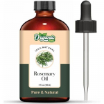 Orgaaniline Zing Rosmariini Eeterlik &Otilde;li Puhas & Looduslik Nahale, N&auml;ole, Juuste Hoolduseks, Aroomiteraapiaks, Difuusoriks, Palsamiks - 118ml