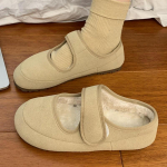Madalad Karusnahast Suede Soojad Tossud Naised Uued Pl&uuml;&uuml;sist Marie Janes Kingad 2025 Trend Vabaaja Kingad Talv Moekad Reisimugavad Zapatos Mujer 35