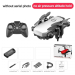 Uus LF606 droon WIFI FPV minidroon lainurk HD 4K 1080P kaamera k&otilde;rguse hoidmisega RC helikopteri kokkupandav neljakopteri drooni kingitus No Camera valge