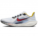 Nike Air Zoom Pegasus 41 Valge Ps&uuml;hhiline Sinine Punane Meeste Tossud Kiirus-Kollane Kiirus-Punane HJ9068-100 40.5
