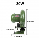 12V Elektriline Ventilaator BBQ Ventilaator 100v 240v Sobib Grillimiseks Mini Sepikoda L&otilde;&otilde;tsa Ventilaator Kiiruse Adapteriga 30W/40W/60W/80W
