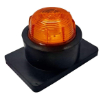 APSMOTIV LED esitulede komplekt bussidele, veoautodele, haagistele ja universaalseteks rakendusteks 24v (Merevaik) merevaigukollane