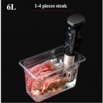 6L/11L/25L Mahuti Toidukvaliteediga PC Materjal Immersion Circulatorid Sous-Vide Masin K&uuml;psetusvee Mahuti Sous Vide K&uuml;psetaja 6L