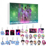 Kpopi deemonik&uuml;tid Rumi Mira Zoey figuur Saja poisid J&otilde;ulude ettelugemiskalender Trendikas pime karp V&otilde;tmehoidja Akr&uuml;&uuml;lripats Kingitus