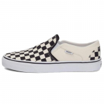 Vans Naiste Asher 'Ruuduline Must Valge' Naiste Vans VN000VOSAPK 36