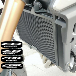 Aluminum alloy Motorcycle Radiator Guard Radiator Grille Cover Fits For HONDA CB650R CB650F CBR650R CB650R LOGO Black