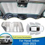 Great Wall Haval Jolion 2022 2023 P&auml;ikeseakende P&auml;ikesevari kate Trimmikardinate Tuuleklaasi kaitseauto jaoks Rear Windshield