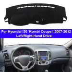 Autode armatuurlaua kate DashMat Vaip Keep Hyundai I30 Kombi Coupe I 2007 2008 2009 - 2012 Kaitsekate Vaip UV-vastane Blokeerib P&auml;ikesekiire Red LHD