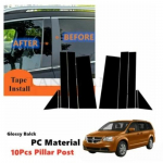 For Dodge Grand Caravan Town&Countr window trims, modified car stickers CANYON 4pcs