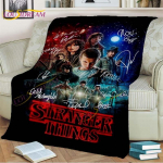 Stranger Things tekk Demodogs Cartoon Flanell tekk &Otilde;udustekk elutuppa Diivanvoodi lastele Kingitus Kodukaunistus 150x200cm