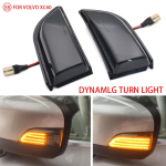 2x LED d&uuml;naamiline suunatule lamp Volvo XC60 2008-2014 k&uuml;ljepiiripeegli lambile 31217288/31217289 J&auml;rjestikune indikaator