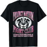 Ikooniline Project Mayhem Fight Club Suure Rinnakorvi Logoga T-s&auml;rk S mitmev&auml;rviline