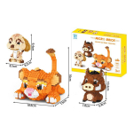 1856 tk+ Multisarjad L&otilde;vikuningas Mikroehitusklotsid Simba Timon Pumbaa Figuurid Teemant 3D Mudel Mini Telliskivi M&auml;nguasi Lastele No Box orange