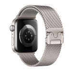 Titaanist Milano silmus Apple Watch Ultra 3 jaoks Rihm 49mm 46 45 41 42 44 correa k&auml;ev&otilde;ru Rihmad Series 11 10 9 8 7 6 5 SE \'poi9 42 45 44 49 S11-46mm gray