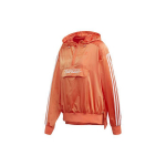 Adidas Originals X Fiorucci Koost&ouml;&ouml; Poollukuga Kapuutsiga Tuulejope Jakk Naiste Jakid Korall-Roosa FL4137 34