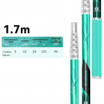 Kaasaskantav s&uuml;sinikkiust kalastusv&otilde;rk ja teleskoop&otilde;nge komplekt