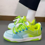 M&uuml;&uuml;gi Jelly Mandarin Kingad Dopamiin Vabaaja Tossud Meeste ja Naiste &Uuml;likoolilinnaku Trend K&otilde;ikidele Riideesemetele Sobivad Rula Kingad 35 roheline