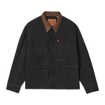 Levis L&otilde;tv Vabaaja Mood Mugav Klassikaline M&auml;gi stiilis teksajakk Unisex jakid Tume 002WW-0003 XL