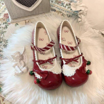 Zapatos Magus Armas Lolita Naiste Nahast Kingad 2026 S&uuml;gis Uued Naiste Mary Jane Kingad Lihtsad Mitmek&uuml;lgsed Naiste Madalad Vabaaja Kingad 35 punane