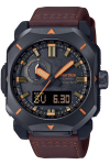 Casio Pro Trek Climber Line P&auml;ikesetoitega Raadiojuhitav Plastikust Kell Biomassist Pruun, PRW-6900YL-5JF, Meeste,