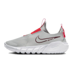 Nike Flex Runner 2 GS Light Smoke Team Red Laste tossud Hall Light-Smoke-Grey Valge DJ6038-009 35.5