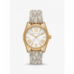 Michael Kors Lexington Kuldse Tooni ja Signatuurlogoga K&auml;ekell MK4746 vanilje