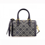 Tory Burch T Monogramm L&otilde;uend ja Nahk Boston Koti Naiste k&auml;ekotid Tumesinine 82939-405 Shopping Bag