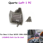 W220 Auto Esiosa Vasak Parem AC &Otilde;hutusava Restpaneeli Kate Mercedes Benz S-klassile 1998-2005 2208300154 2208300254 Quartz-Left 1PC gray