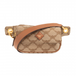 MCM Lauretos Mustriga Tr&uuml;kitud Nahkse T&uuml;kiga &Otilde;lakott Crossbody V&auml;ikesed Meeste kotid Beež MWZESAC01IG001 Basic Set (Bag+Dust Bag)