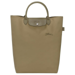 Longchamp Le Pliage Kuldne Viimistlus Press-kinnitusega Taaskasutatud Pol&uuml;amiidkiudust Kandekott Keskmine Naiste kandekott Artisokk 10168919M04 Basic Set (Bag) gray