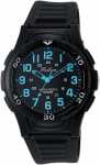 Citizen Q&Q Meeste analoogkell VP84-852 10ATM veekindel Uretaanrihm Must Sinine 34mm