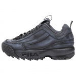 FILA Disruptor 2 Dying S&uuml;nteetiline nahk, Nahk Madalad vabaajajalatsid Unisex Must Korea stiil 1FM01863F_001 230