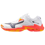 Mizuno Wave Lightning Z8 Valge Tuline Korall Tsitrus Unisex V1GA240098 38.5 white