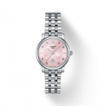 Tissot Roostevabast terasest roosa p&auml;rlmutterkettaga meeste moekell T122.210.11.159.00 roosa