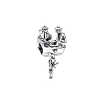 Pandora Disney T&otilde;rrepikk Ja Kapten Konks Piraadilaev V&otilde;lu Ripats Naiste ripats H&otilde;be 792521C00 Silver,F