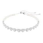 Swarovski Ariana Grande Kapselkollektsioon Inkrusteeritud Disainiga Roodiumiga Pinnatud Kaelakee Naiste kaelakee Valge 5720861 Box (Random Color)