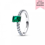 Pandora ristk&uuml;likukujuline s&auml;deleva rohelise halo s&otilde;rmus 194506c01 50