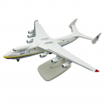 1/400 Ukraina maalitud Antonov AN225 20cm suur transpordilennuk sulam + ABS simulatsioonilennuki mudel