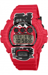 Valmistatud keskkonnas&otilde;bralikus punases v&auml;rvitoonis [Casio] G-Shock kell, Jaapan, Punane latern disain, Materjalid, DW-6900AKA-4JR, Meeste,