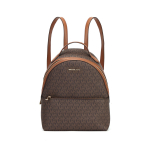 Michael Kors Sheila Klassikaline Monogramm T&otilde;mblukuga Suletav Kaetud L&otilde;uendist Seljakott Naiste Seljakott Kuldne Pruun 35F3G6HB6B-BROWN Basic Set (Bag+Dust Bag)