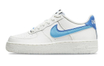 Nike Air Force 1 Low 82 Kahekordne Swoosh Valge Keskmine Sinine GS DQ0359-100 39