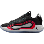Jordan Luka 4 Abrasion Resistant Low top Children's Basketball Shoes Black Red HJ5225-001 38 black